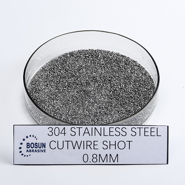 Stainless steel tumbling media/ stainless wire shot/ gring media