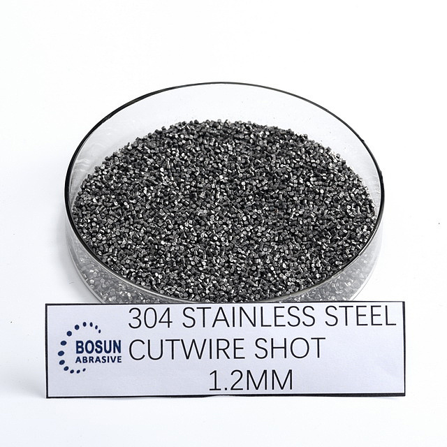 Stainless steel tumbling media/ stainless wire shot/ gring media