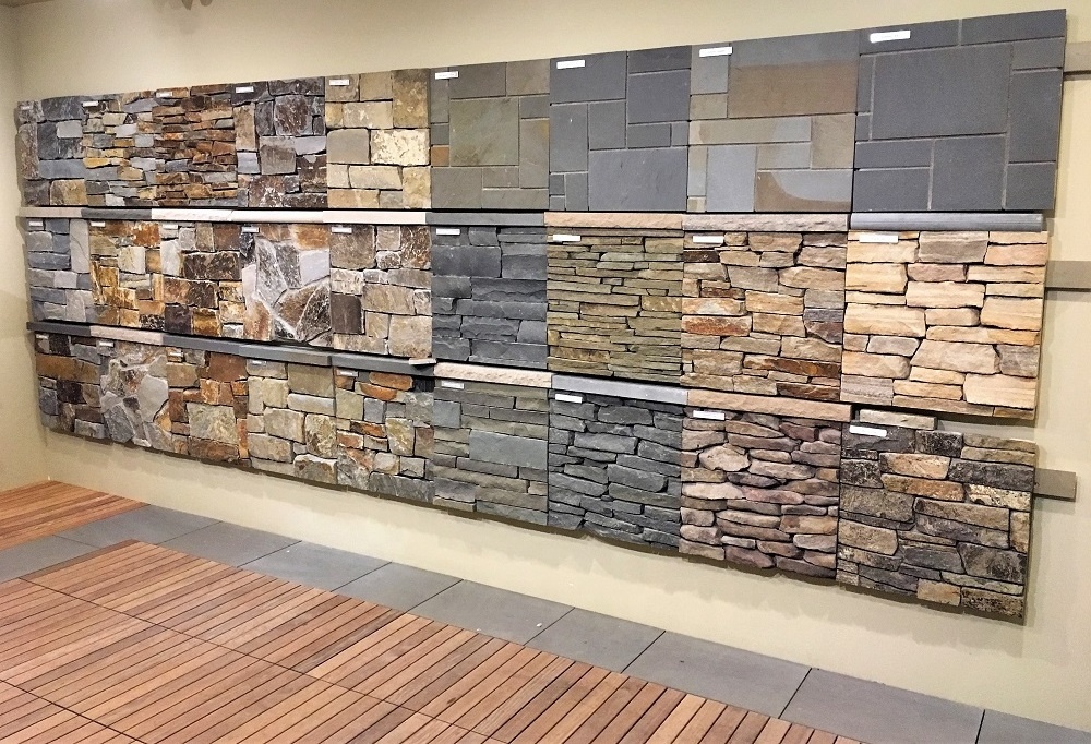 Customized Size Outdoor Artificial Slate Cladding Cultural Decorative Stones Veneer Faux Stone Wall Panels