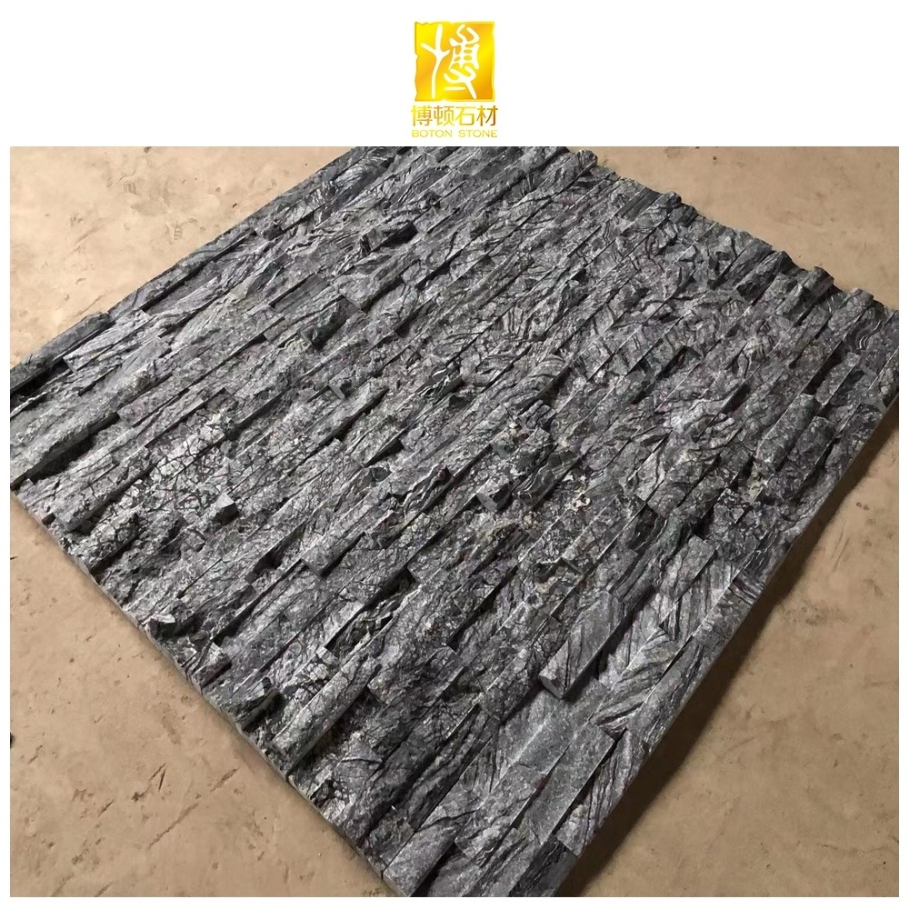 Artificial Stones Customized Size Outdoor Slate Cultural Decorative Veneer Faux Cladding Panels Exterior Wall