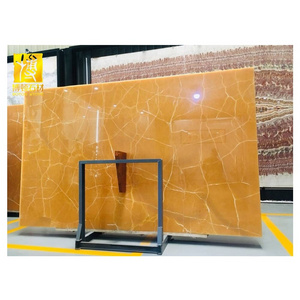 Wholesale Price Yellow Honey Onyx Marble Slab For Wall