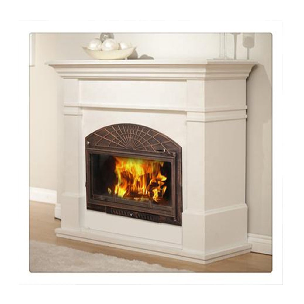 China Manufacturer Natural Stone Hand-craved Home Decorative Cheap Fireplace Surround with Column