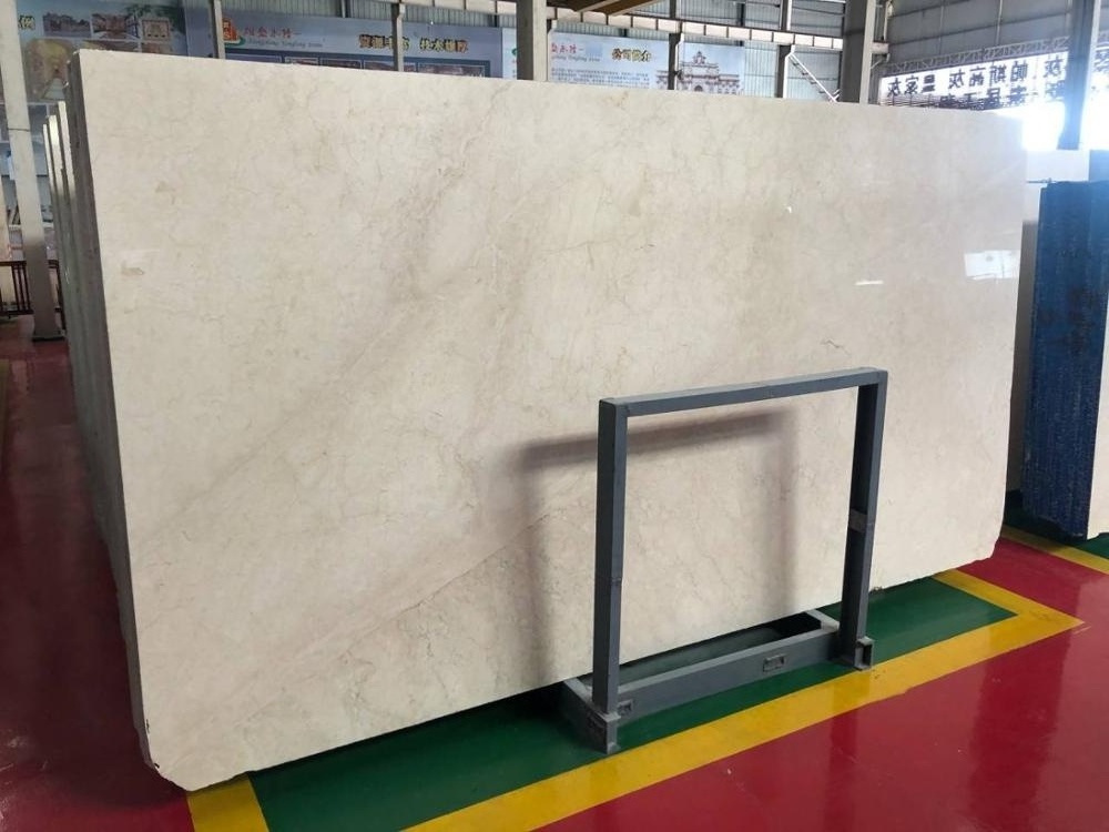 Natural Stone Crema Marfil Marble Slab Cheap Price Spain Tile Beige Design Building Wall Slab