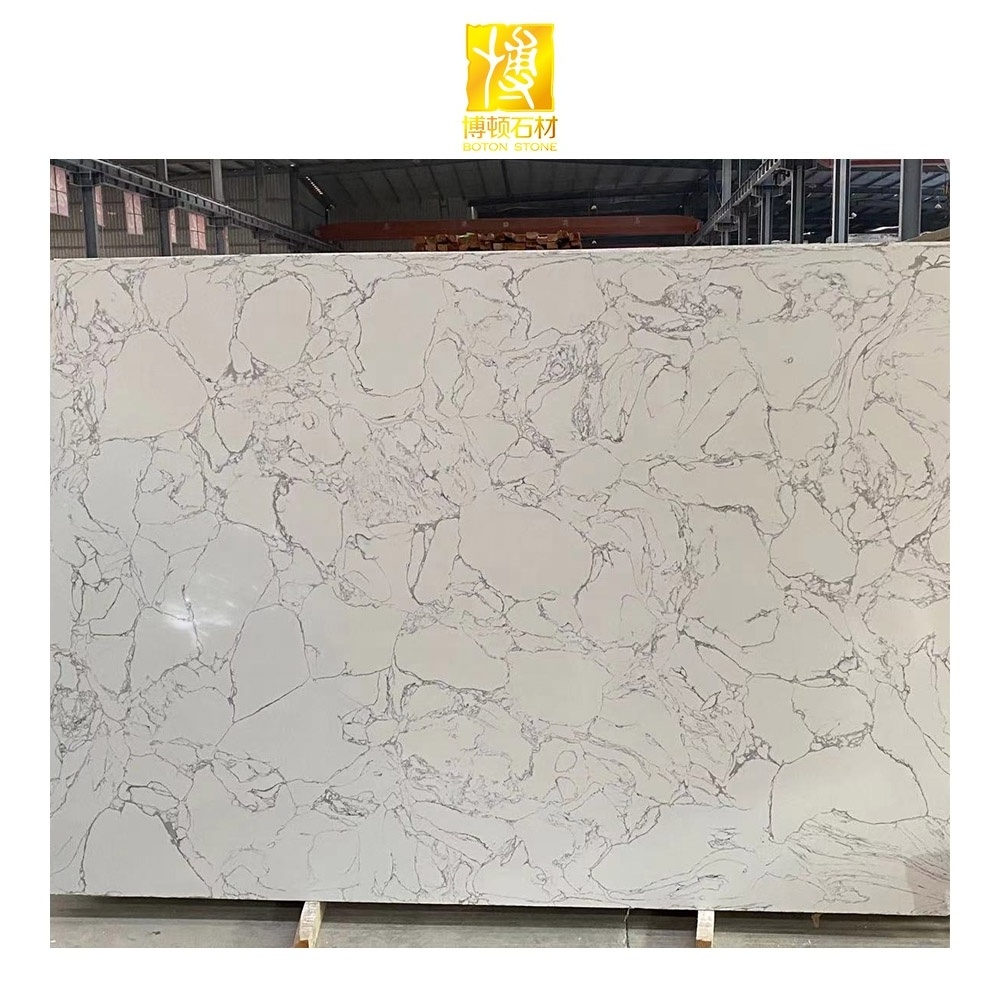 Artificial Stone Kitchen Countertop Quartz Marble Large Slab Quartz Stone Tiles