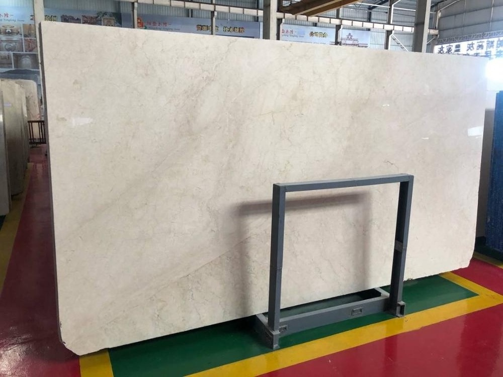 Factory Wholesale Spanish Stone Crema Marfil Beige Natural Marble Table Top Countertop