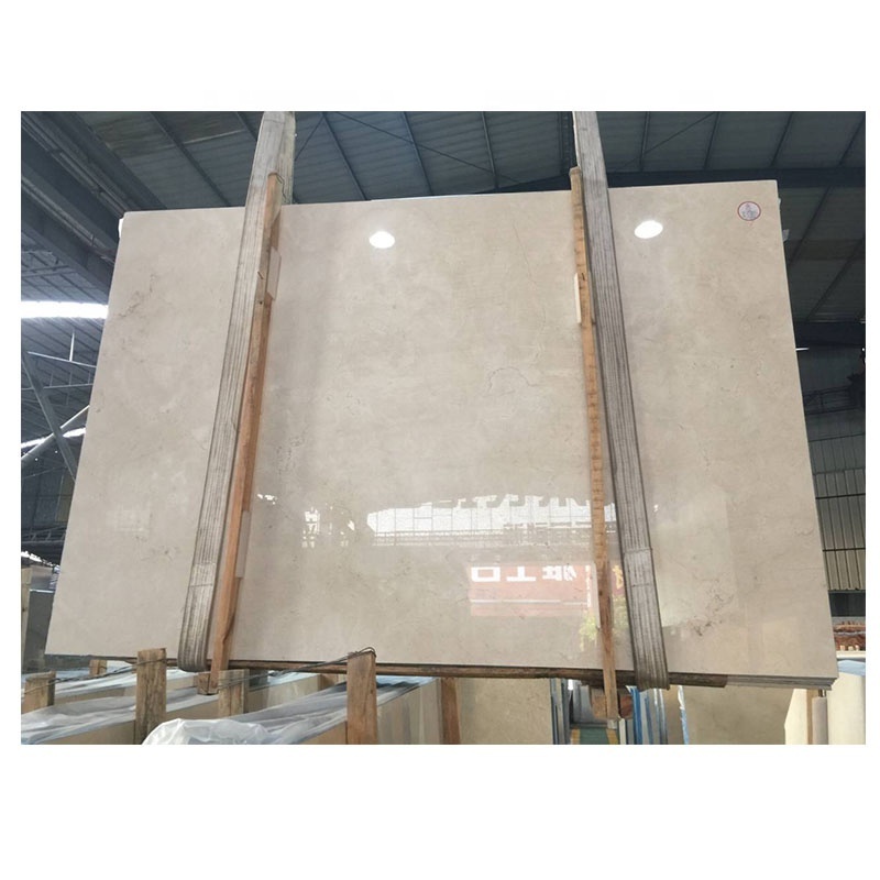 Factory Wholesale Spanish Stone Crema Marfil Beige Natural Marble Table Top Countertop