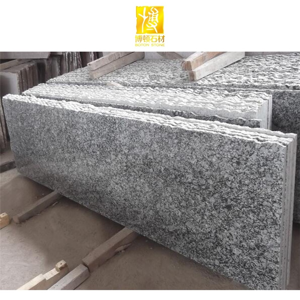 Polished China Grey Pavers Sea Wave Granite Tiles 600x600 Chinese Cheap Granite