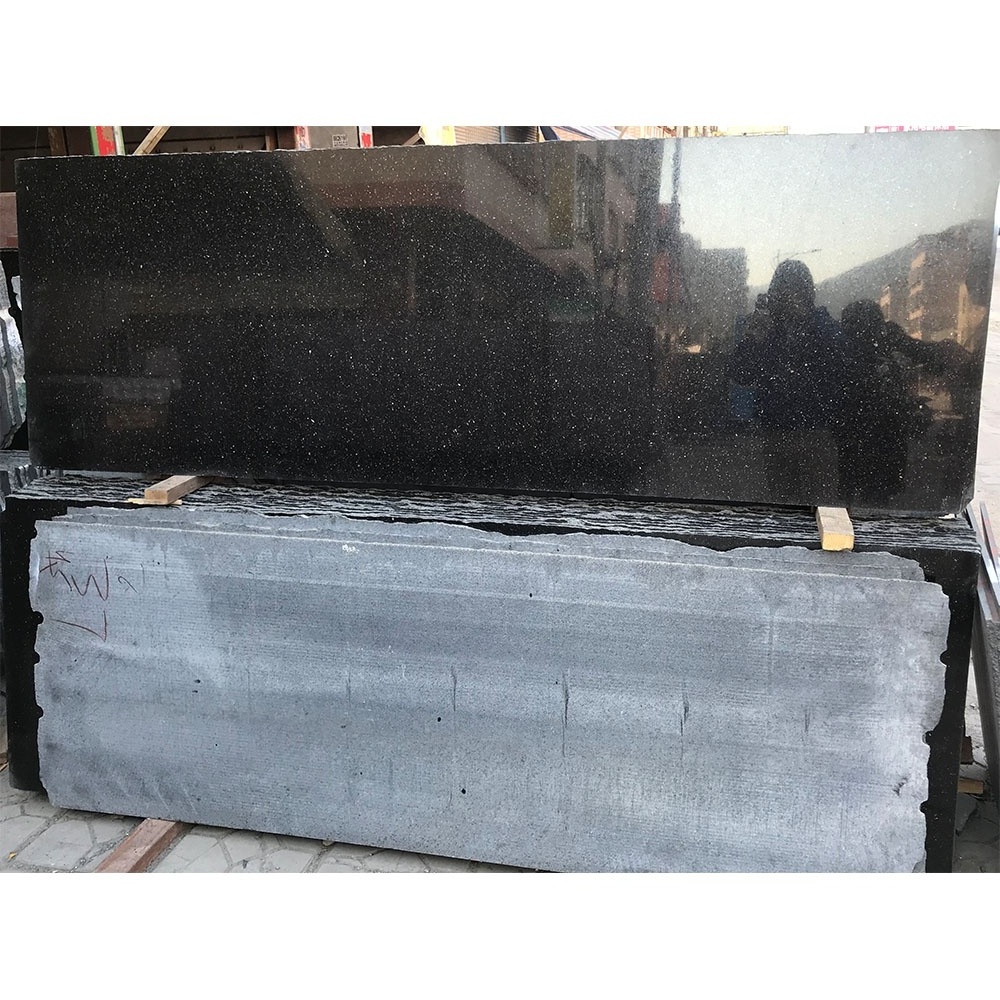 Chinese Cheap Polishing Granite Paving Stone Black Galaxy Granite Prices in Bangalore