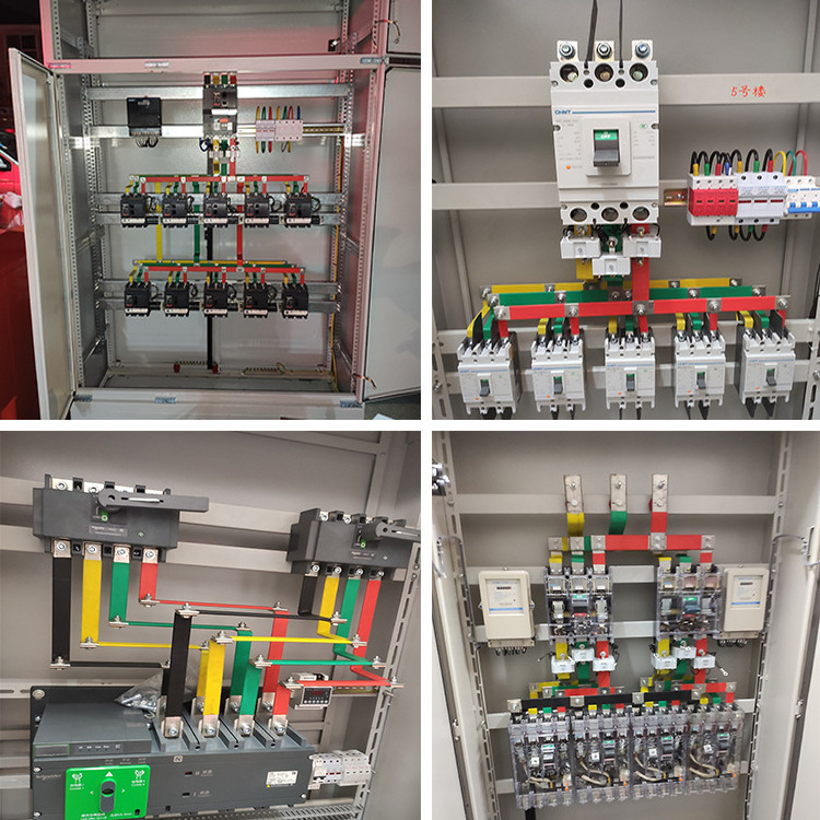 commercial dual power low-voltage control cabinet Dual power automatic switch cabinet ATS panel board Auto transfer switch