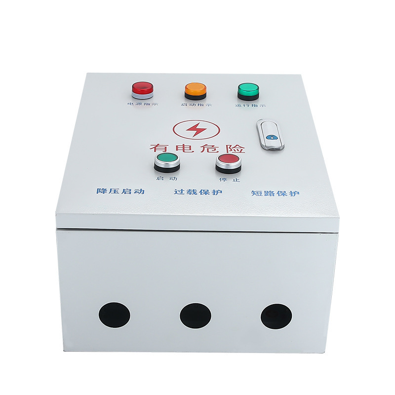 22KW Star-delta start Electrical control panel for machine motor positive inversion switch