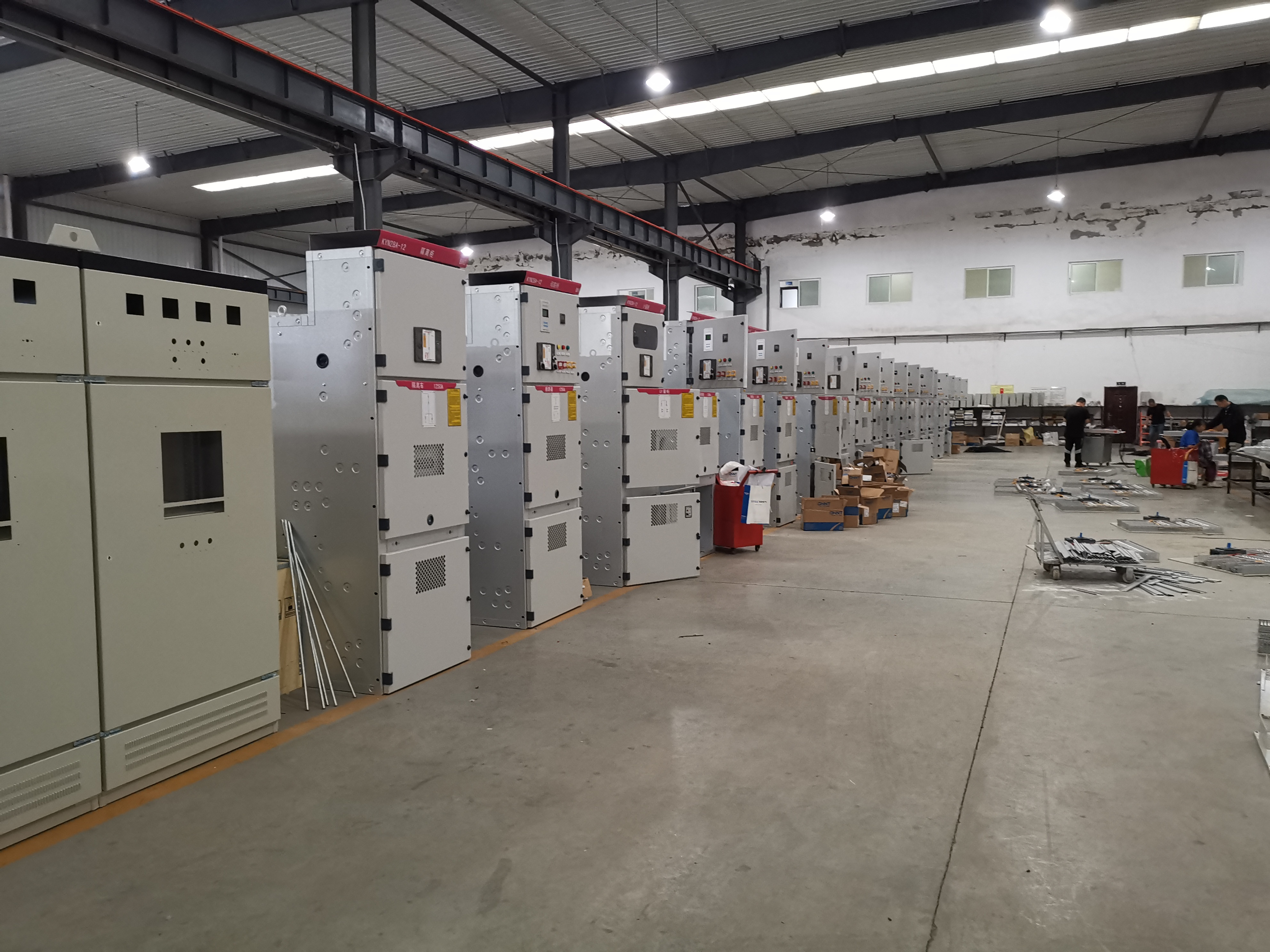 china factory assembelis 6.6KV 11KV 12KV 13.8KV mv gas insulated chemical resistant electric switchgear panel