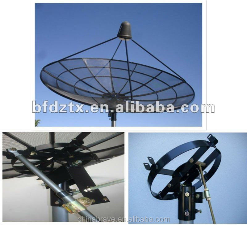 Good selling 240cm satellite dish c band dish tv antenna mesh dish antenna