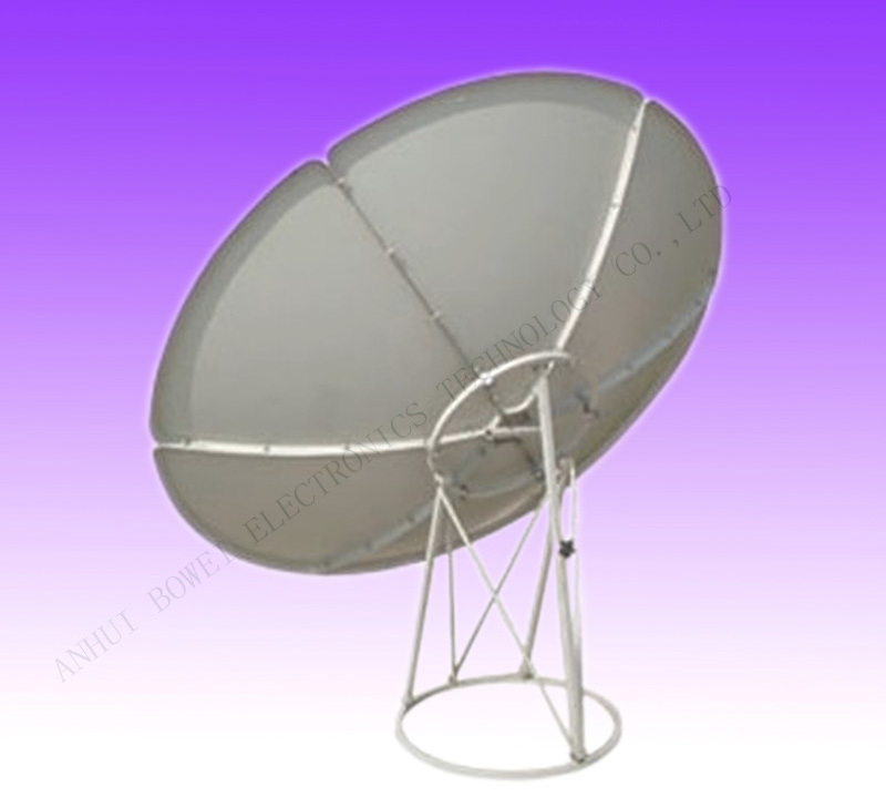 Prime Focus 180cm C band  dish antenna  outdoor 1.8m 6feet satellite dish with lnb ground antenna