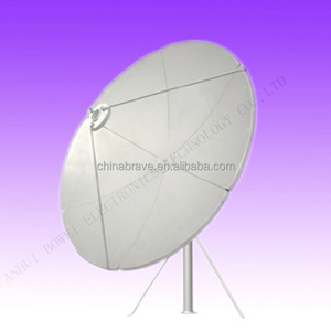 C band 1.8 2.4 3 3.7m 12 10 8 6feet satellite dish/tv/wifi/car tv/3g/hdtv fiber satellite dish antenna & receiver