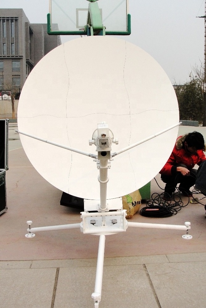 Car Portable Satellite Dish 35cm Mini Satellite TV dish Antenna Digital Receiver Set Top Box