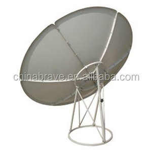 C/KU band 1.8 2.4 3 3.7 4 4.5m 12 10 8 6feet satellite dish/tv/wifi/car tv/3g/hdtv fiber steel satellite dish antenna & receiver