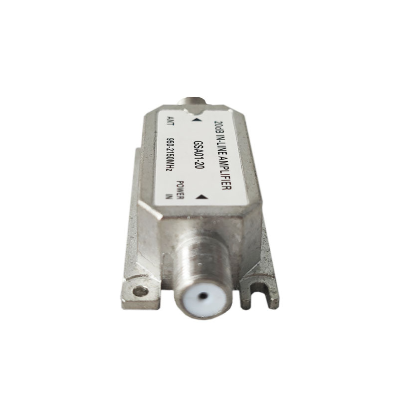 Satellite 20dB IN-LINE AMPLIFIER Connect LNB and Media Player