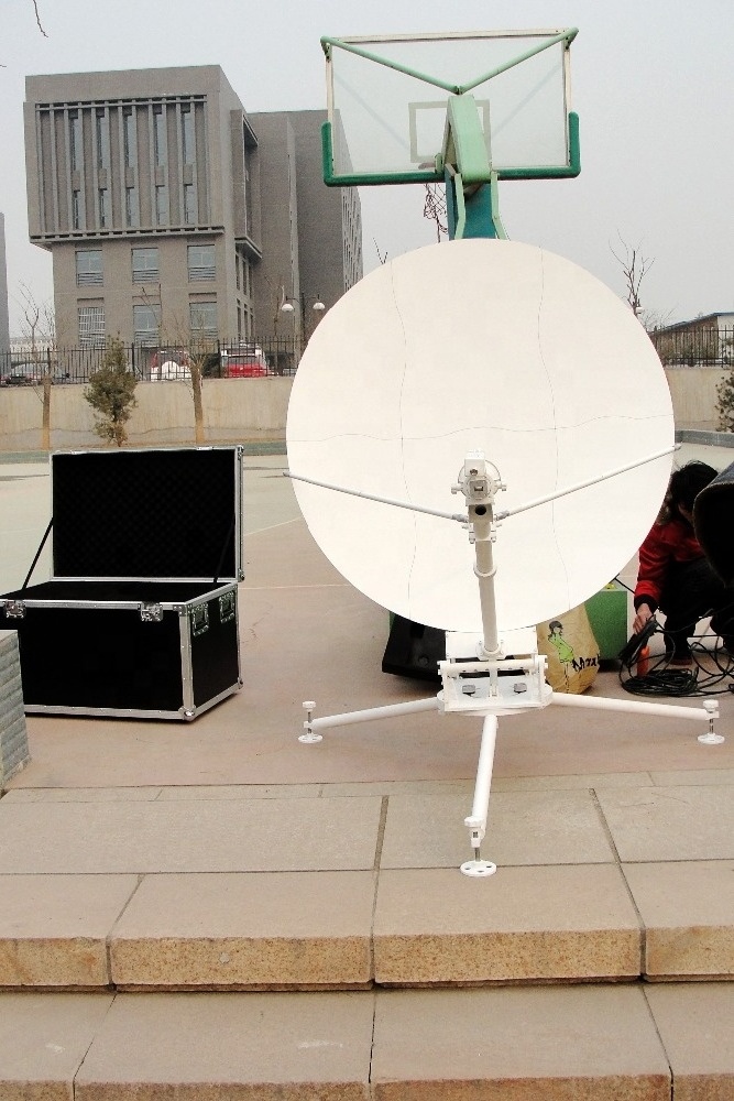 Car Portable Satellite Dish 35cm Mini Satellite TV dish Antenna Digital Receiver Set Top Box