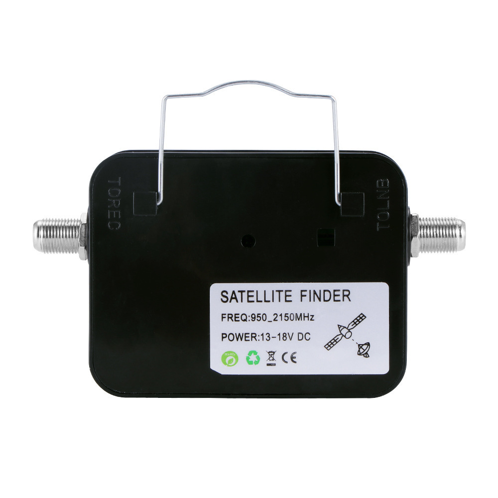 Signal Strength Meter Portable Satellite Finder Dish Net Work Analog Meter Mini Digital SAT Finder