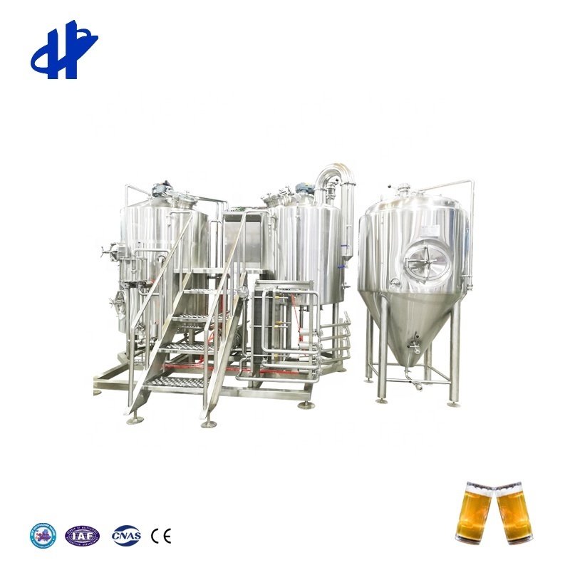 500L 600L 800L 1000L Home Beer Brewing Equipment Brewhouse System For Beerpub And Hotel