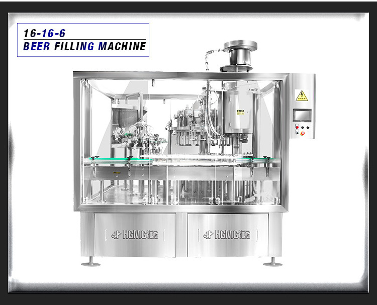 8000BPH High-speed glass bottle beer filling machine making machine production line