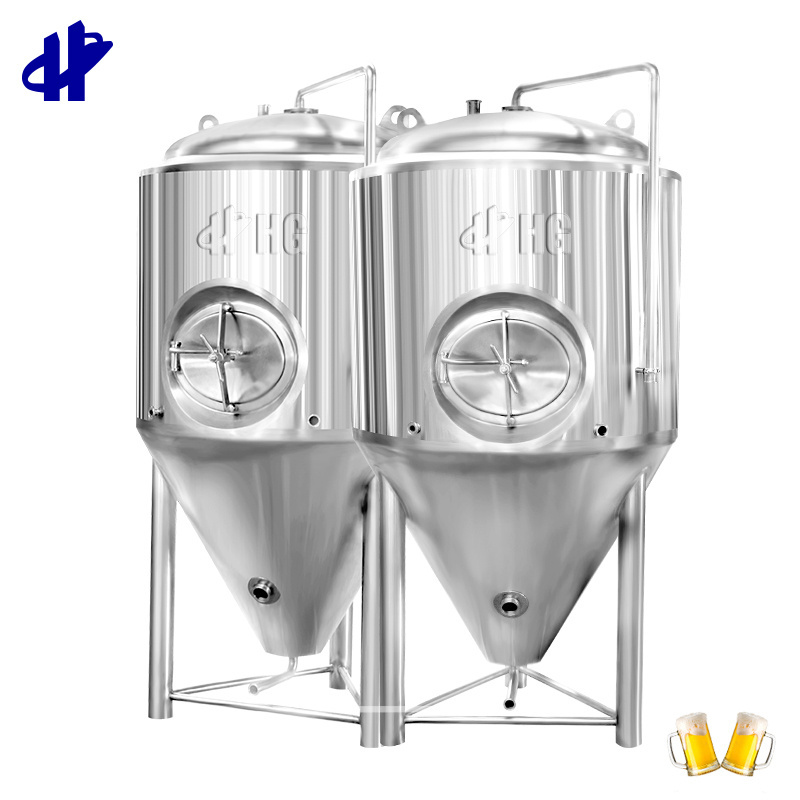 5hl 10hl 20hl 60hl Conical Fermenter Bright Beer Conditioning Tanks 1000l Stainless Steel Conical Fermenter