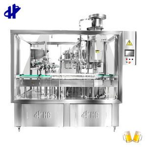 Carbonated beverage can filling machine for soda water soft drink carbonated beverage production line beer can filling machine