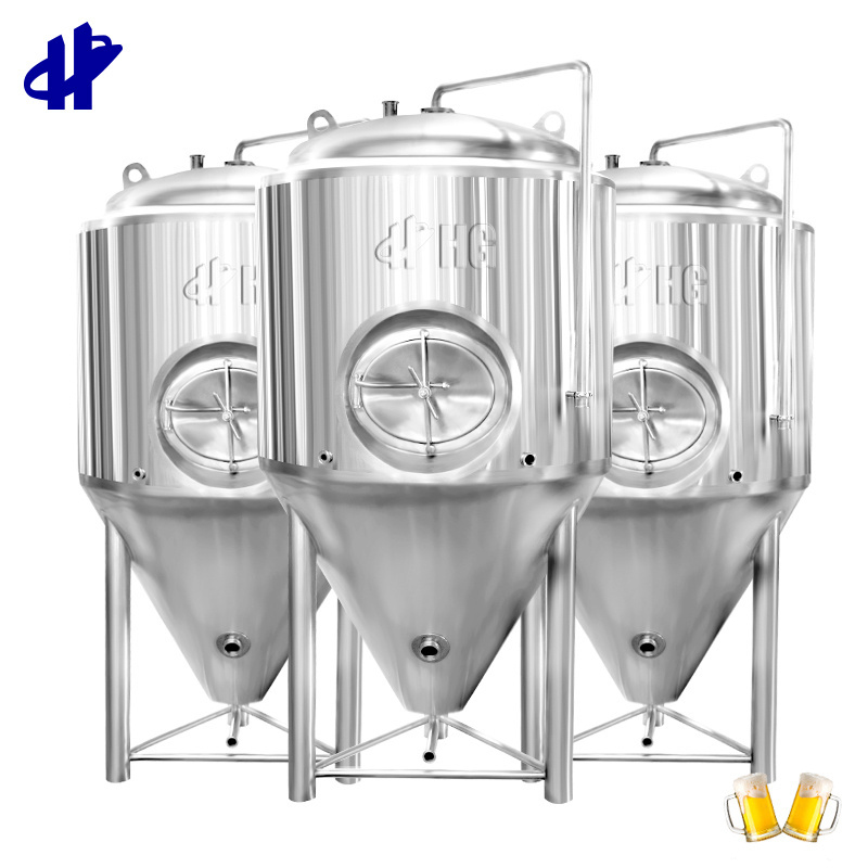 5hl 10hl 20hl 60hl Conical Fermenter Bright Beer Conditioning Tanks 1000l Stainless Steel Conical Fermenter