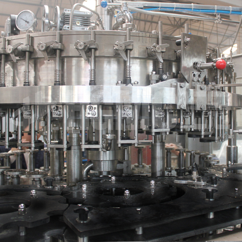 8000BPH High-speed glass bottle beer filling machine making machine production line