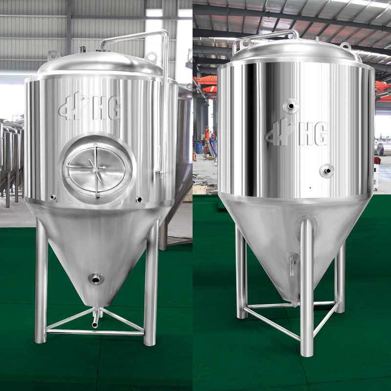 5hl 10hl 20hl 60hl Conical Fermenter Bright Beer Conditioning Tanks 1000l Stainless Steel Conical Fermenter