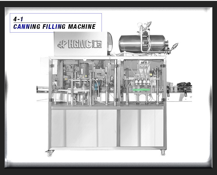 Beer Can Filler Seamer/beer Can Filler/ Can Filling Machine for Carbonated Beverage Washing Filling Capping