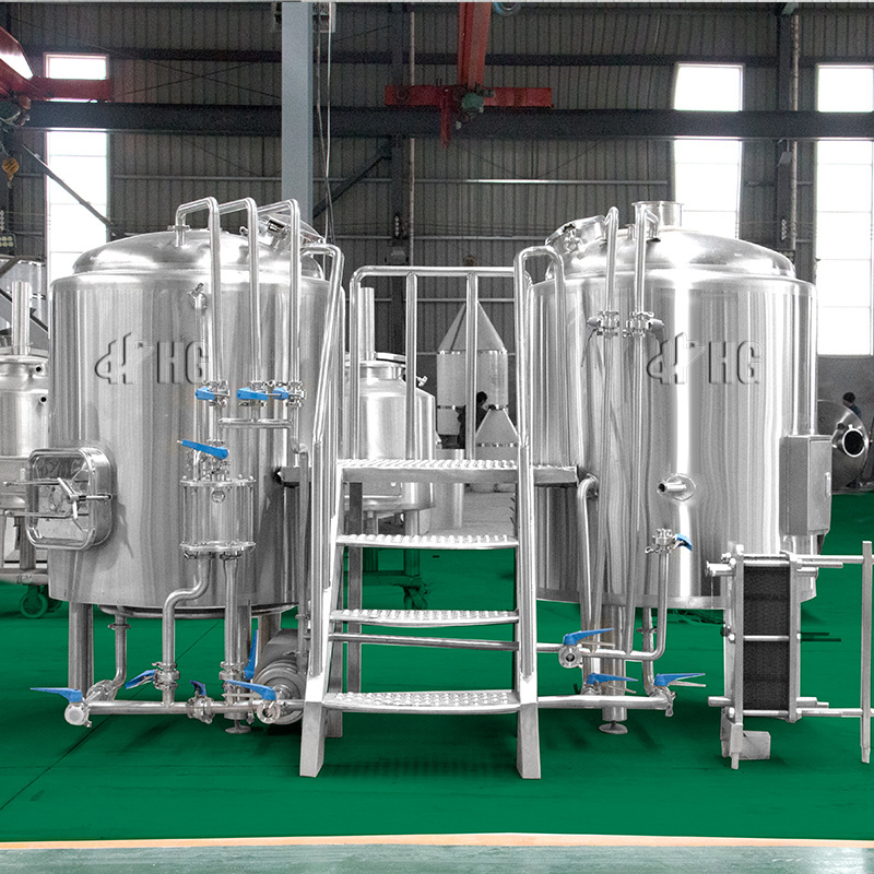 automatic beer brewery plant 500l 1000L 2000L brewery equipment micro craft beer making machine beer brewing equipment