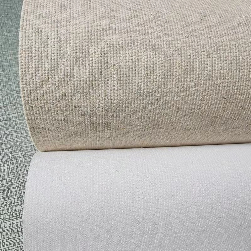 Wholesale Artist Flax Linen Oil Painting Stretched Canvas Roll For Drawing Board