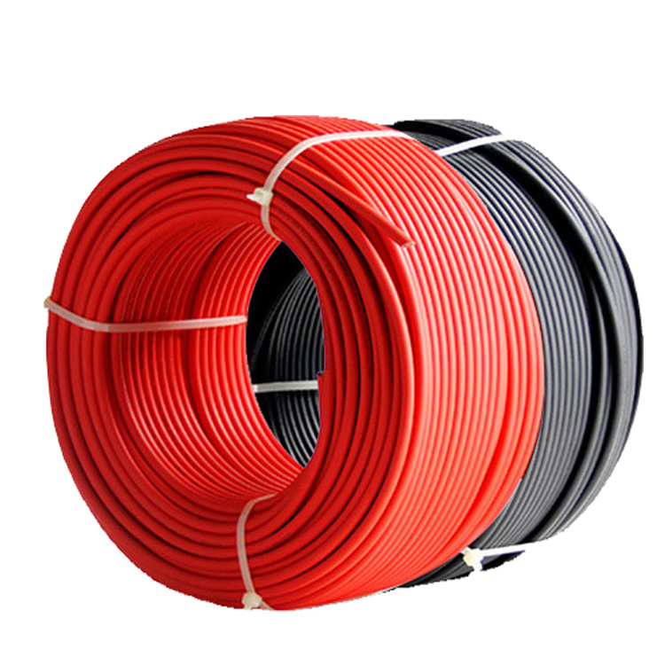 Wholesale halogen free leader XLPE Solar Cable Insulation PV1-F 1.5mm 2.5mm 4mm 16mm 25mm 35mm Solar Cable 6mm2 10mm2