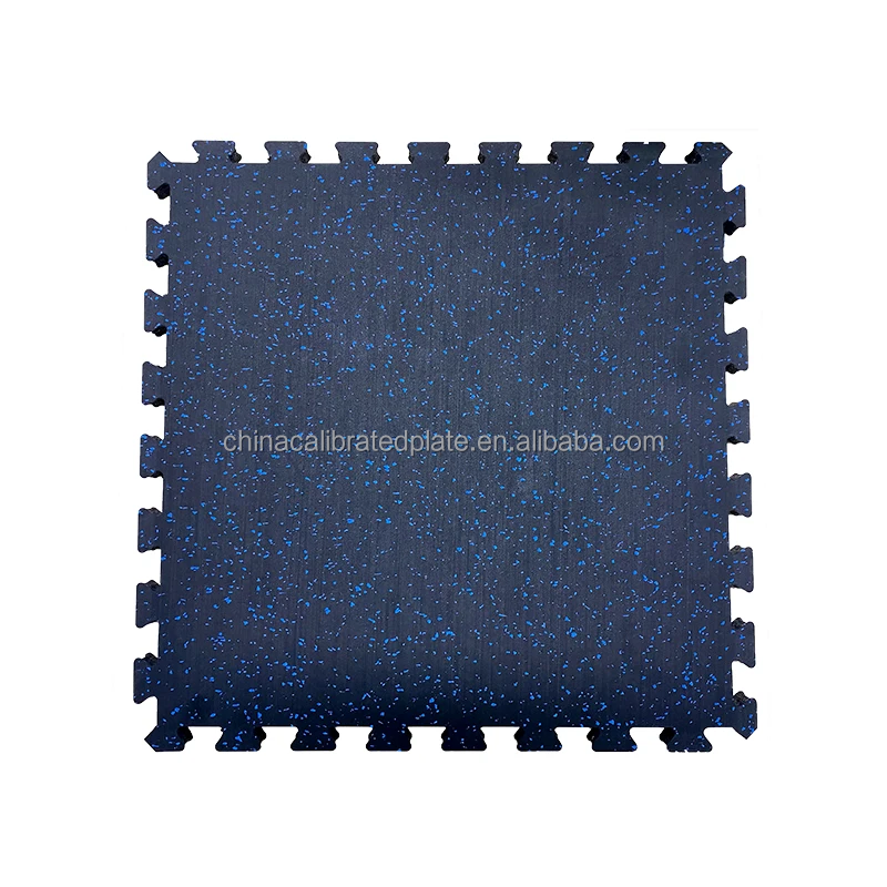 Rizhao Fujian Sports Interlocking High Quality Composited Rubber Floor Tiles/EPDM Rubber Gym Floor Rolls/15/20/25/30/40/50mm