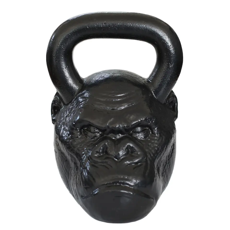 Gym Home Use Fitness Equipment  Cast Iron 54LB Monkey Head Kettlebells