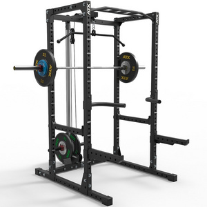 Multi crosfit Power Rack / Bench Press, Barbell, Chin - Up, Muscle Training Equipment