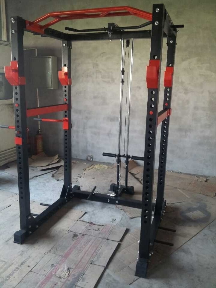 Multi crosfit Power Rack / Bench Press, Barbell, Chin - Up, Muscle Training Equipment