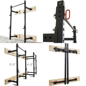 best value Folding rack Folding squat rack wall mounted POWER RACK with pull up bar