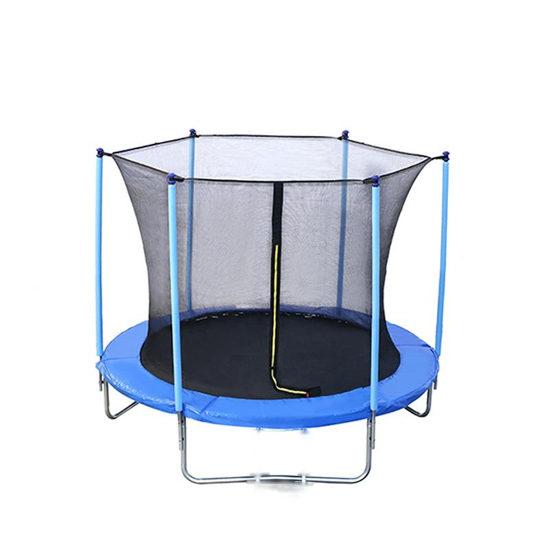 Hot selling indoor outdoor kids children jumping protective net trampoline park equipment for sale