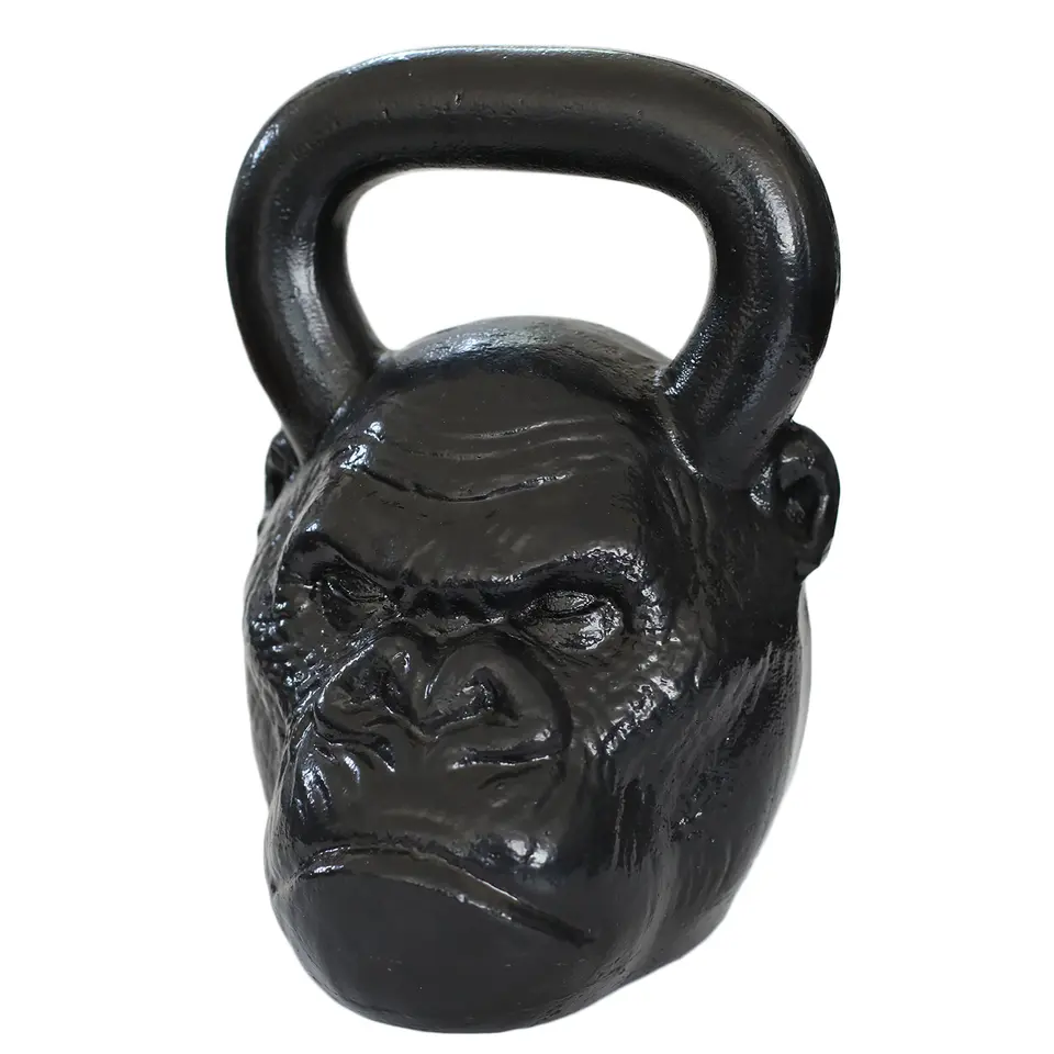 Gym Home Use Fitness Equipment  Cast Iron 54LB Monkey Head Kettlebells