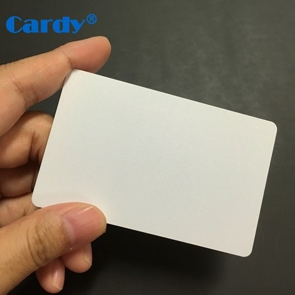 Standard CR80 Size Glossy Surface MIFARE Classic 1K 1356MHz RFID Blank PVC Card