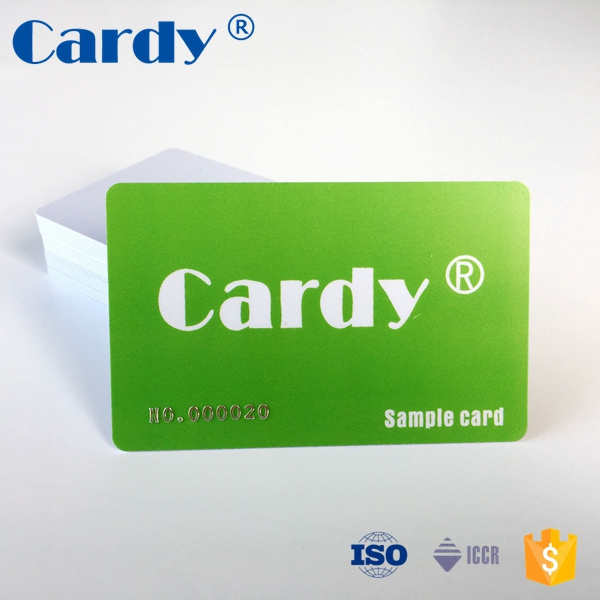 Customized Plastic PVC Card HITAG 2 Chip RFID Proximity Blank ID Card for Employee Attendance