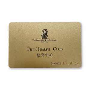 Cardy Customized Gold VIP Card HF RFID Loyalty Card 13.56MHz Original NTAG 213/215/216  NFC Membership Card