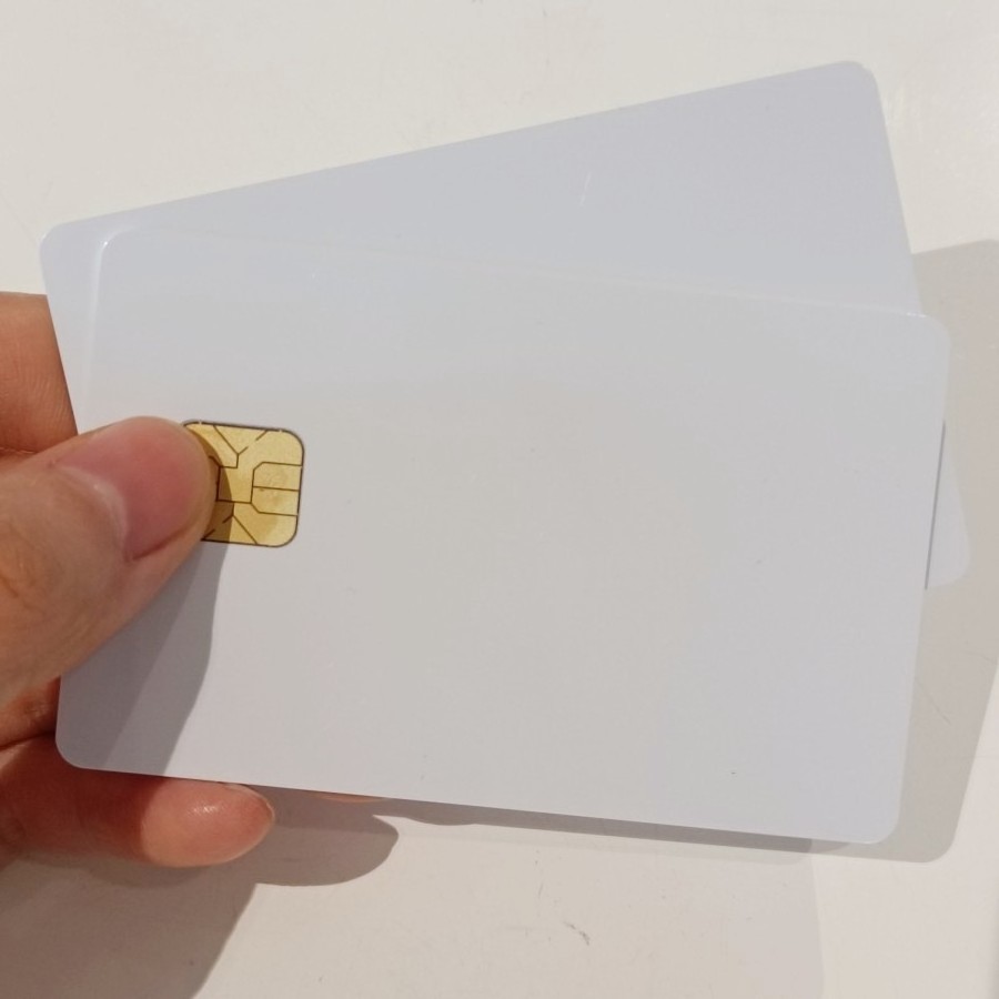 Customized Printing PVC RFID With Chip FM4428 Blank Plastic ID Card Custom Contact Smart IC Card