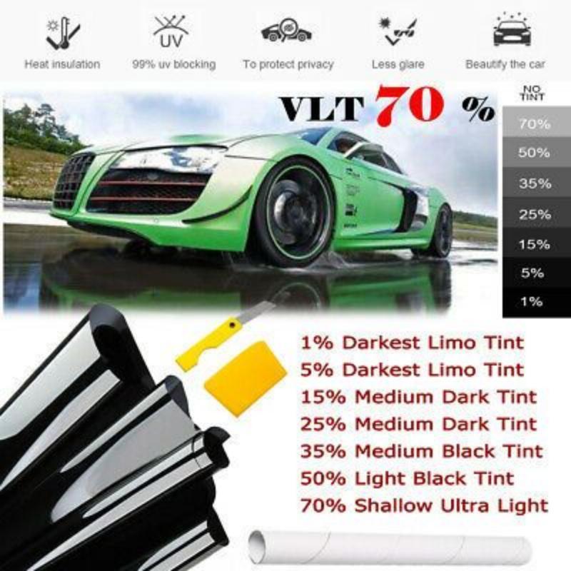 China 5% Vlt Glass Uv Rejection Solar Foil Guard 1.52*30m Car Window Tint Nano Ceramic Film