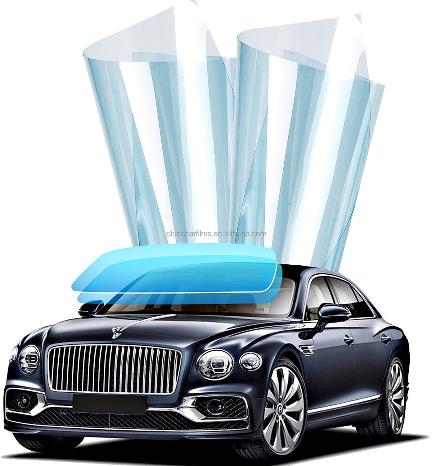 China 5% Vlt Glass Uv Rejection Solar Foil Guard 1.52*30m Car Window Tint Nano Ceramic Film