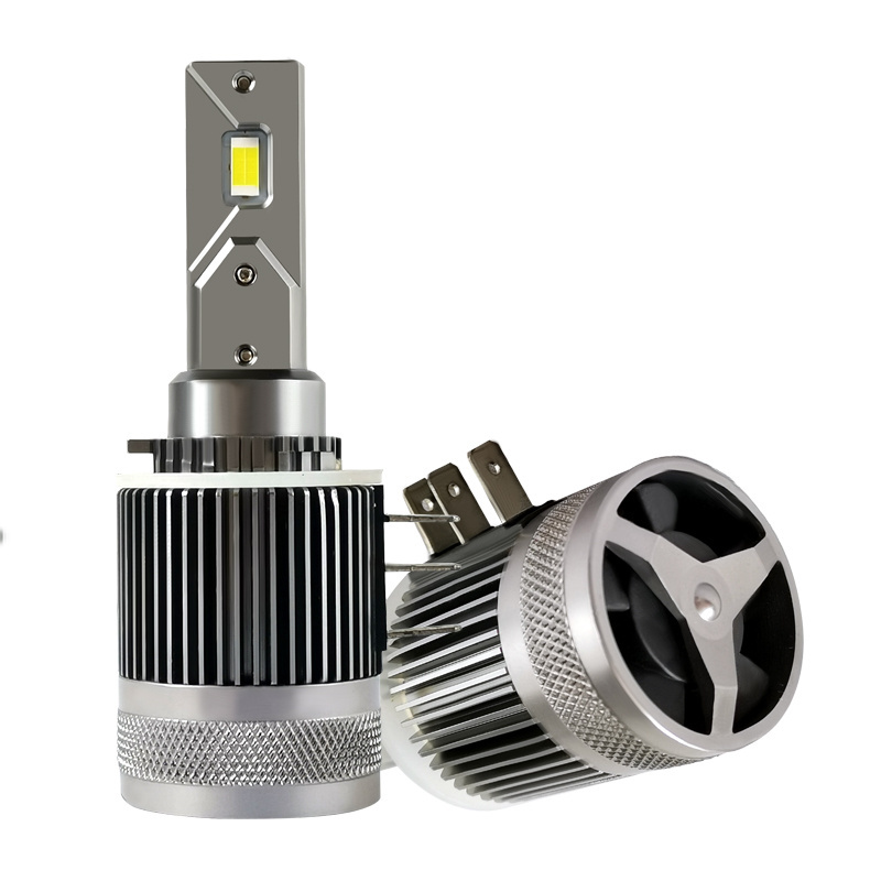 Headlight H15 Led 360 12v Car Headlight H1 H3 H4 H7 H11B H15 4000LM auto led light bulb with fan