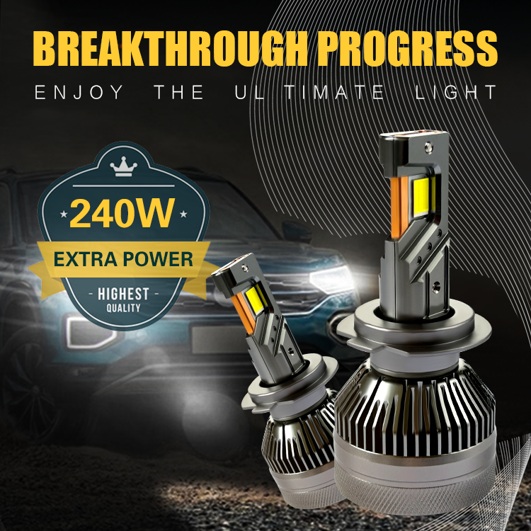 Super Brightness Auto Led Headlight Bulbs Matrix Projector Light 30000LM H4 H7 H11  9005 9006 H13 Canbus Car Led Headlight Bulbs