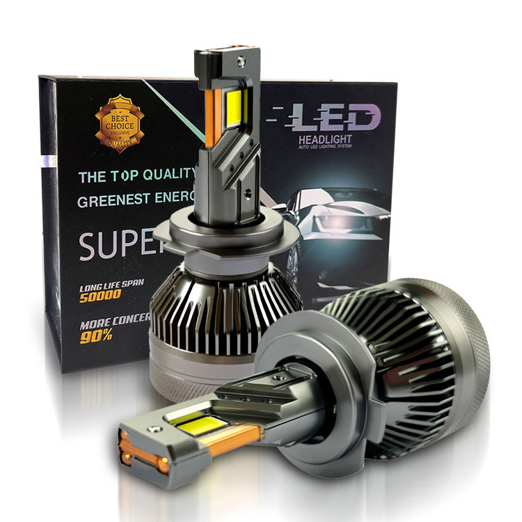 High Quality Auto Led Headlight Bulbs 1500 Light H4 H7 H11  9005 9006 H13 Car Led Headlight Bulbs